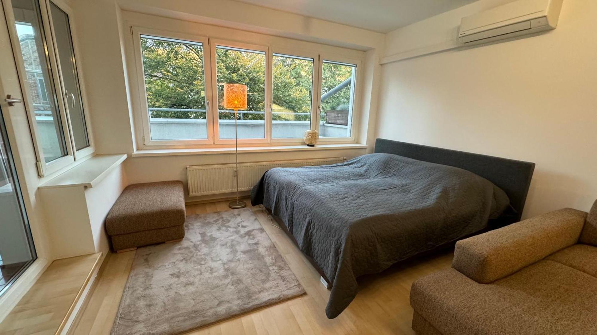 City Apartement Linz Fuer 5 Gaeste Mit Self-Checkin Und Kueche Bagian luar foto